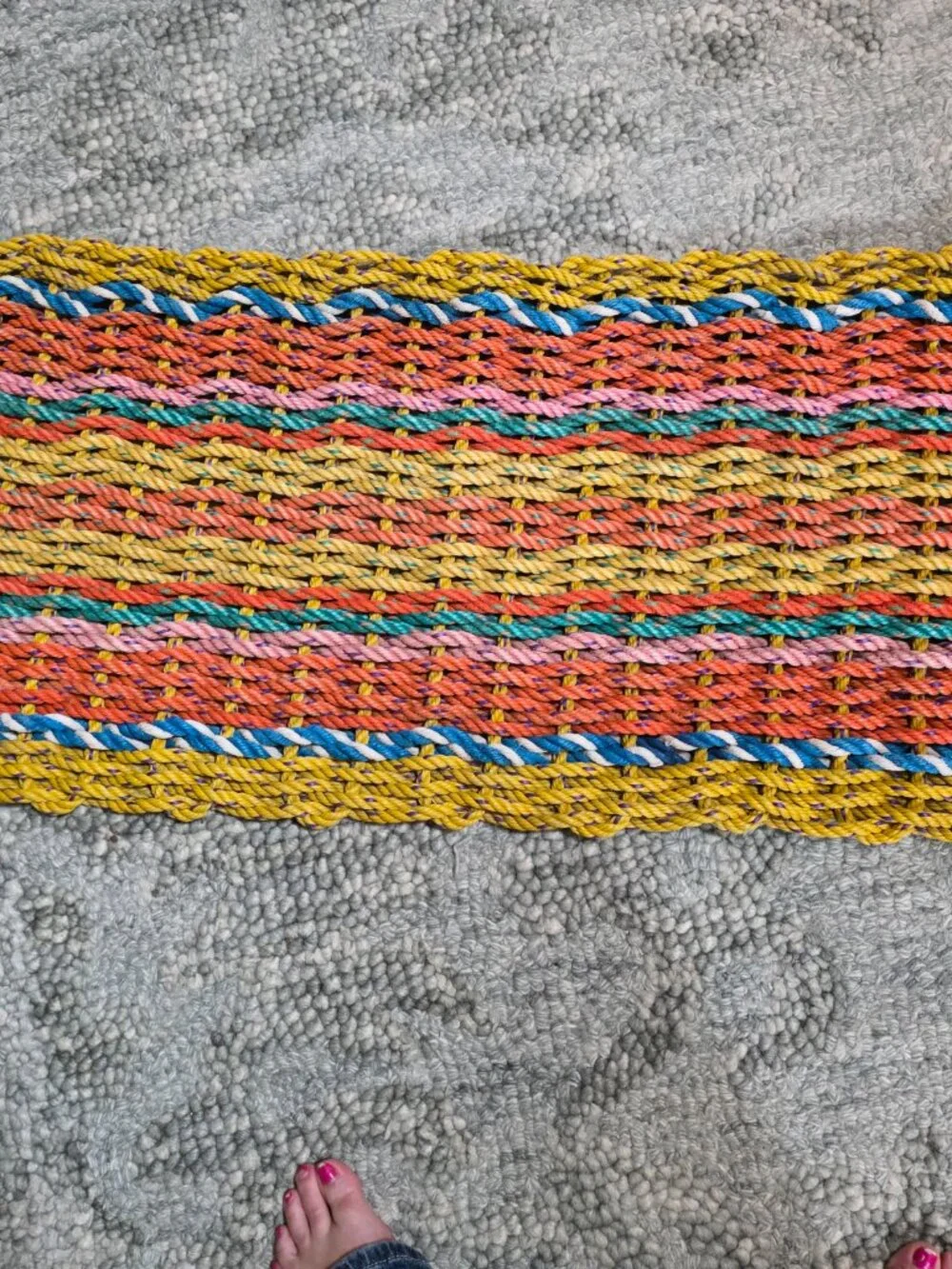 Made in Maine - Rope Rug 18